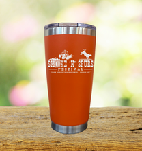 Load image into Gallery viewer, Tickets and Tumbler get Free Personalization Engraved cup Smoke ‘N’ Spurs
