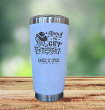 Load image into Gallery viewer, Ticket and Tumbler deal! Engraved cup! Smokes ‘N’ Spurs get Free Personalization
